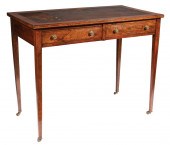 EDWARDIAN INLAID MAHOGANY WRIT