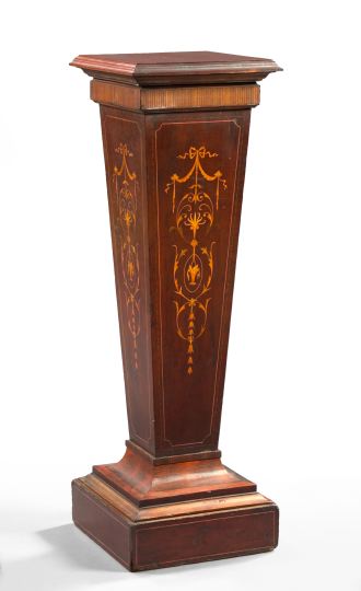 Edwardian Inlaid Rosewood and Mixed