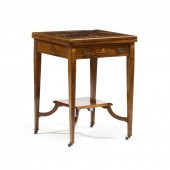 EDWARDIAN INLAID ROSEWOOD ENVE