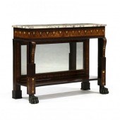 EDWARDIAN INLAID ROSEWOOD MARB