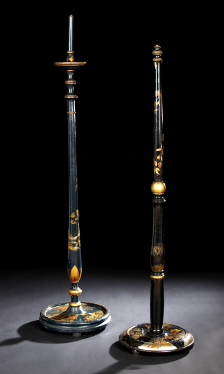 Edwardian Lacquered Floor Lamp, 