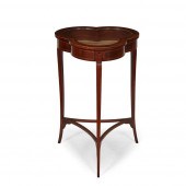 EDWARDIAN MAHOGANY AND LINE IN