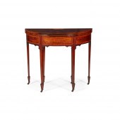 EDWARDIAN MAHOGANY AND SATINWO