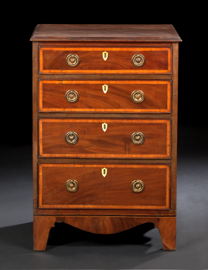 Edwardian Mahogany Bachelor's