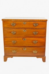 EDWARDIAN MAHOGANY CHEST OF DR