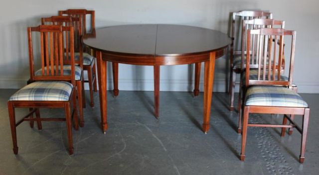 Edwardian Mahogany Dining Set