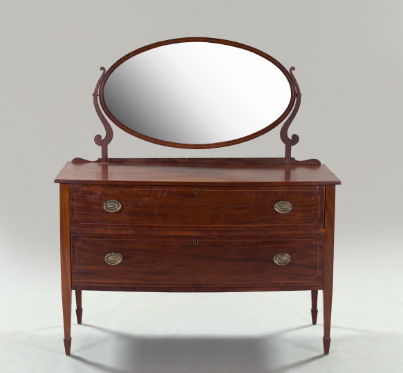 Edwardian Mahogany Dressing Table,
