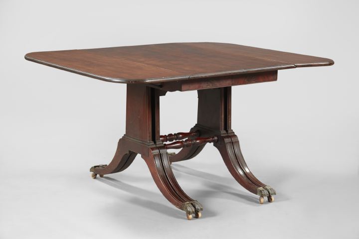 Edwardian Mahogany Drop-Leaf Table,