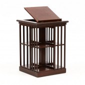EDWARDIAN MAHOGANY LECTERN / B