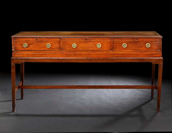 Edwardian Mahogany Serving