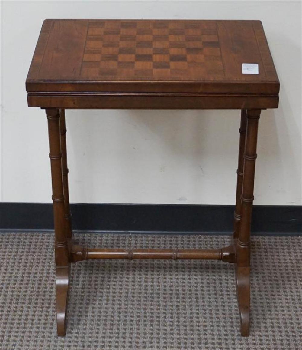 EDWARDIAN MAHOGANY TRESTLE BASE