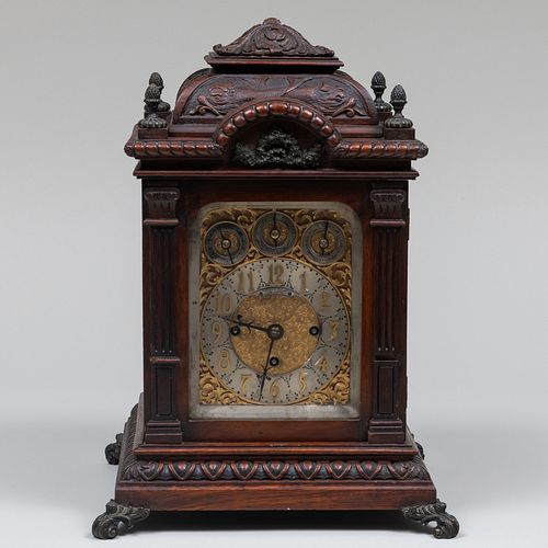 EDWARDIAN METAL-MOUNTED CARVED