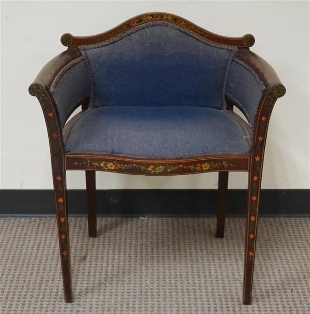 EDWARDIAN PAINTED AND DECORATED