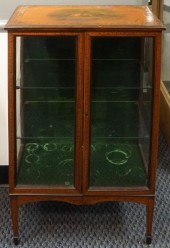 EDWARDIAN PAINTED AND DECORATE