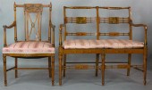 EDWARDIAN PAINTED SATINWOOD DO