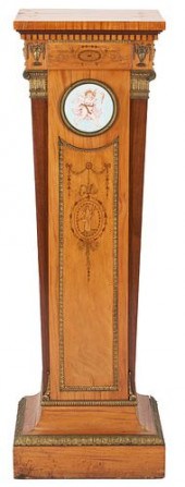 EDWARDIAN PEDESTAL WITH PORCEL