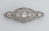 EDWARDIAN PLATINUM AND DIAMOND