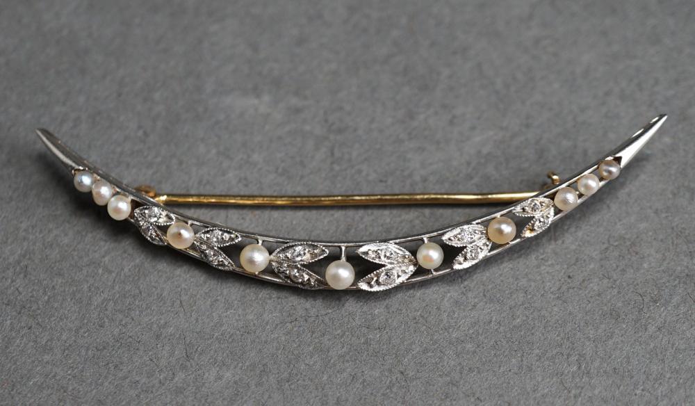 EDWARDIAN PLATINUM AND DIAMOND