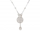 EDWARDIAN PLATINUM AND DIAMOND