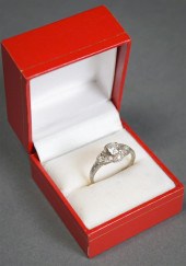EDWARDIAN PLATINUM AND DIAMOND