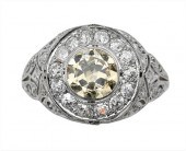 EDWARDIAN PLATINUM AND DIAMOND
