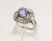 EDWARDIAN PLATINUM, TANZANITE