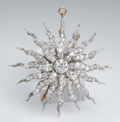EDWARDIAN PLATINUM-TOPPED, TES
