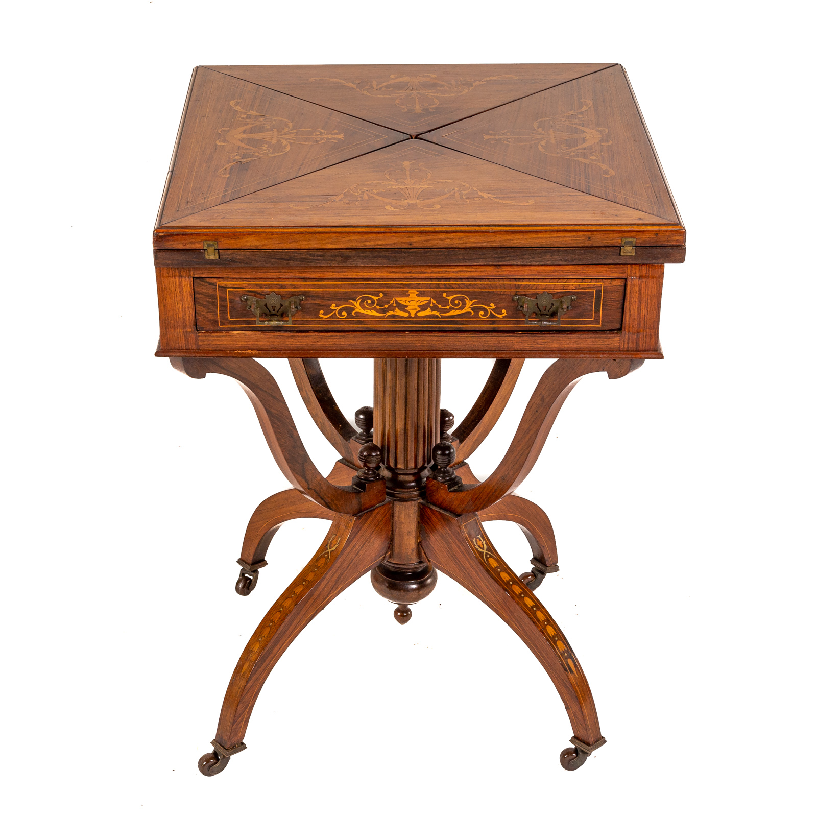 EDWARDIAN REGENCY STYLE ROSEWOOD