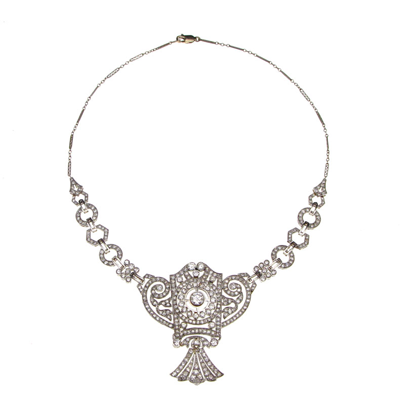 EDWARDIAN REVIVAL 5 CT. DIAMOND &