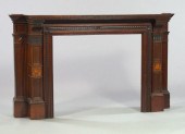 Edwardian Rosewood Mantle,  fo