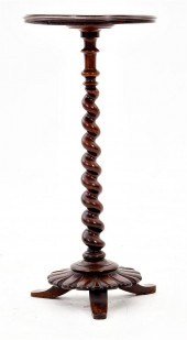 Edwardian rosewood plantstand