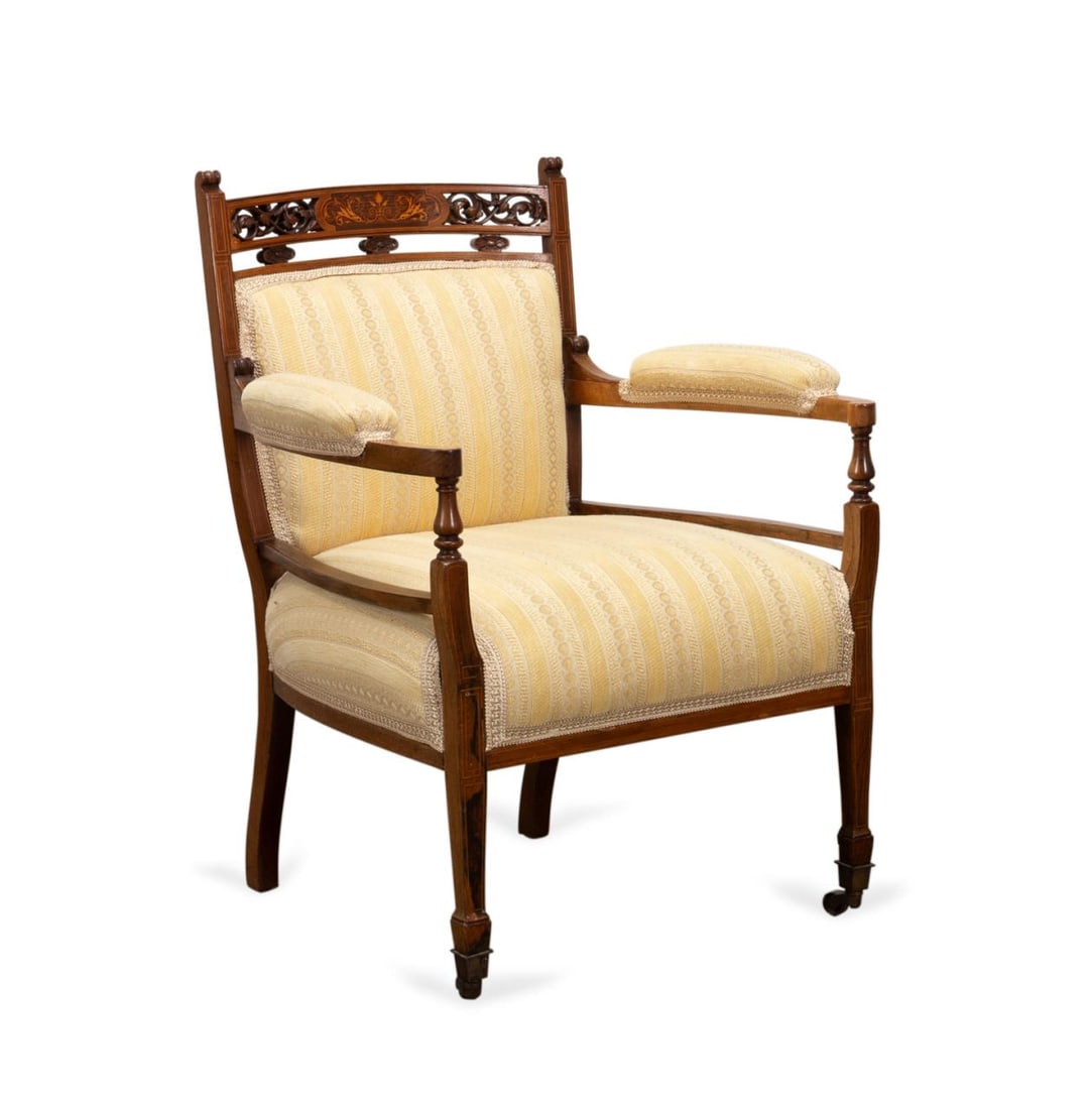 EDWARDIAN ROSEWOOD VENEER PETITE