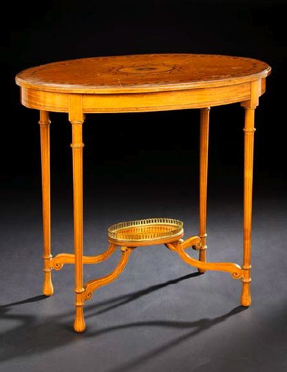 Edwardian Satinwood and Rosewood