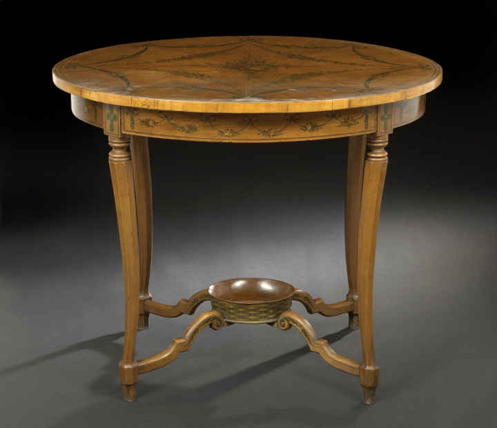 Edwardian Satinwood Center