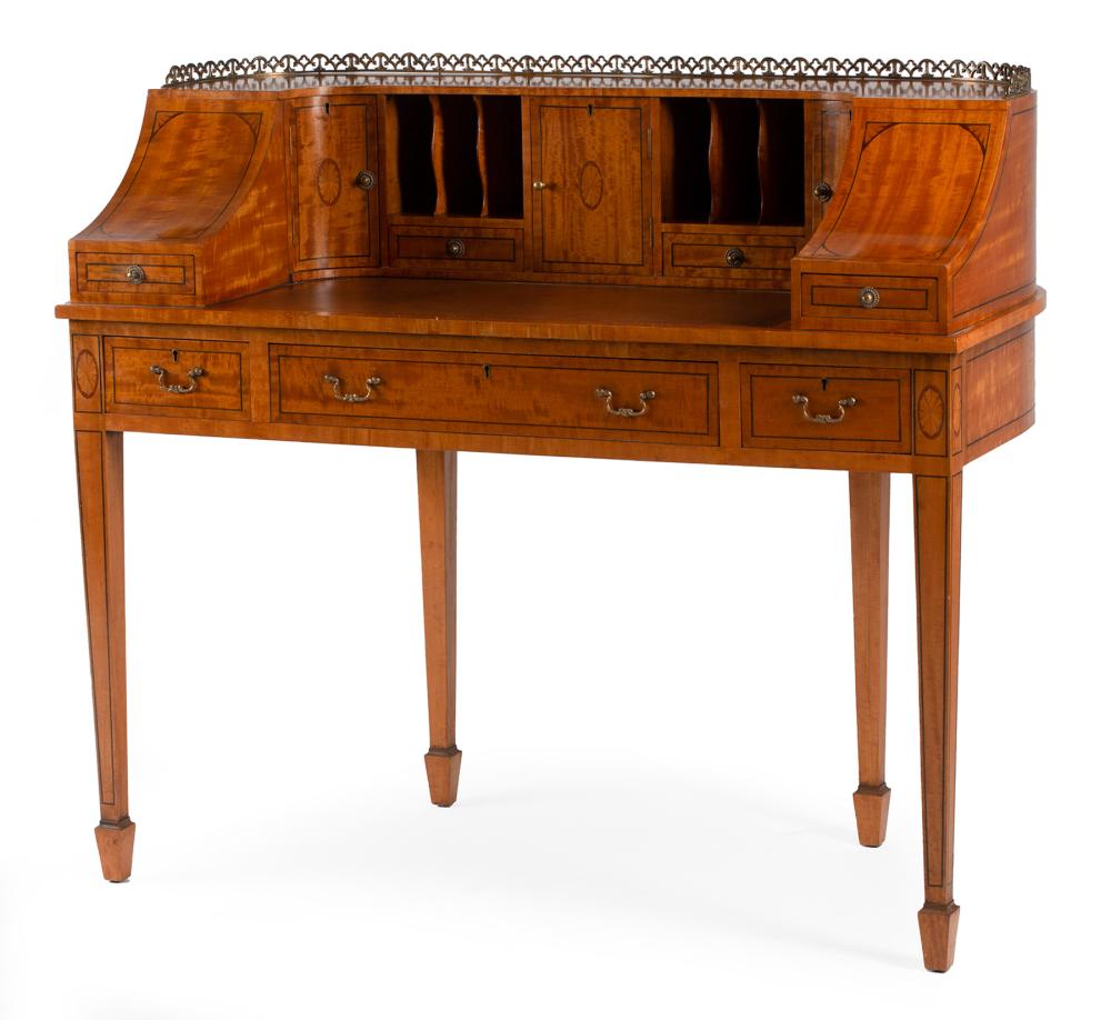 EDWARDIAN SATINWOOD INLAID