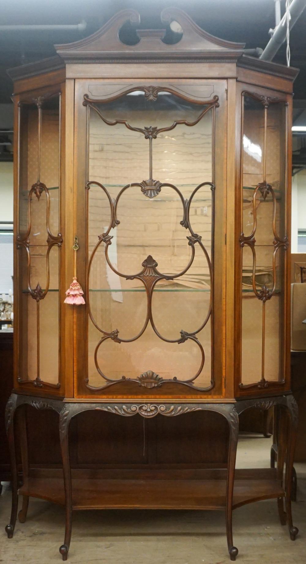 EDWARDIAN SATINWOOD INLAID MAHOGANY