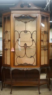 EDWARDIAN SATINWOOD INLAID MAH