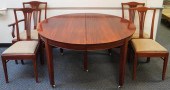 EDWARDIAN SATINWOOD INLAID MAH