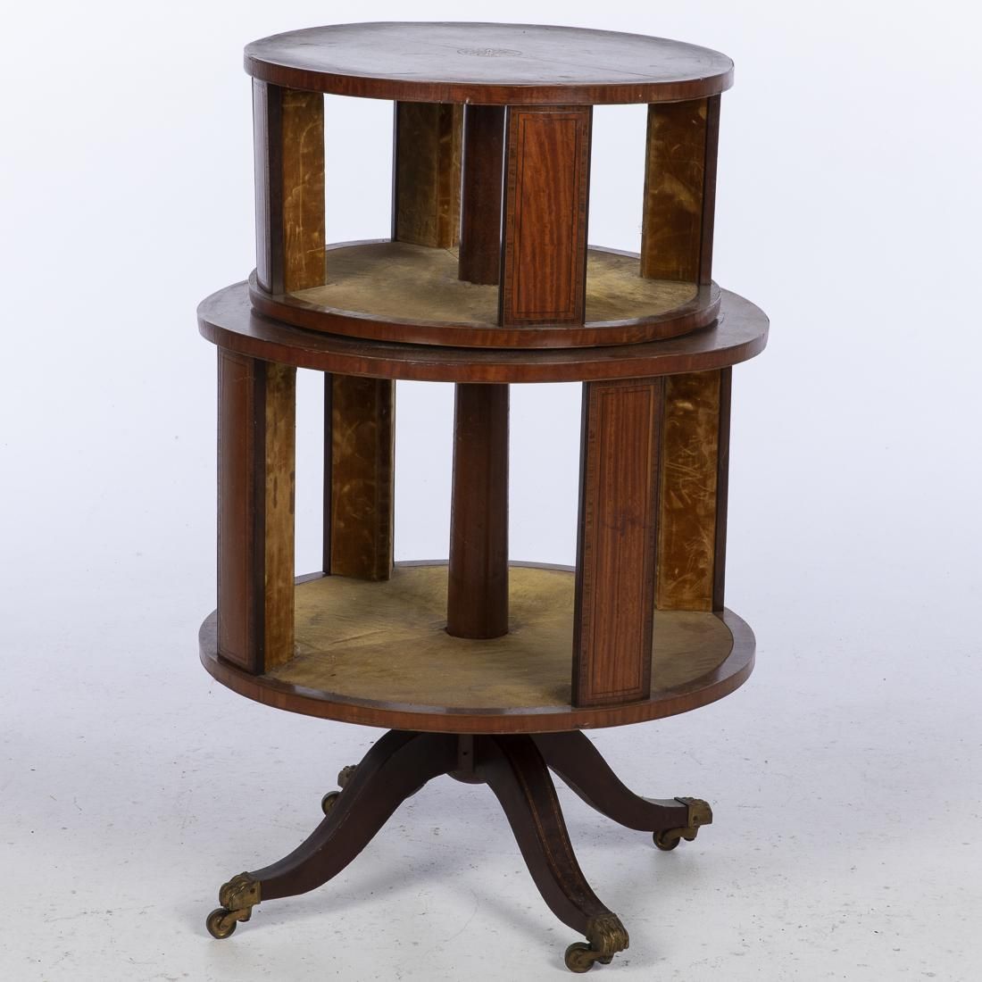 EDWARDIAN SATINWOOD & MAHOGANY