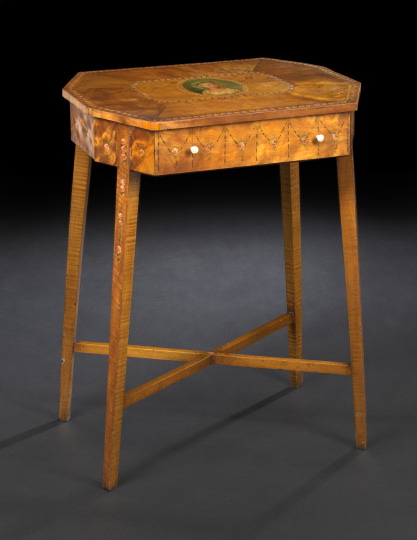 Edwardian Satinwood Occasional