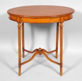 EDWARDIAN SATINWOOD SIDE TABLE
