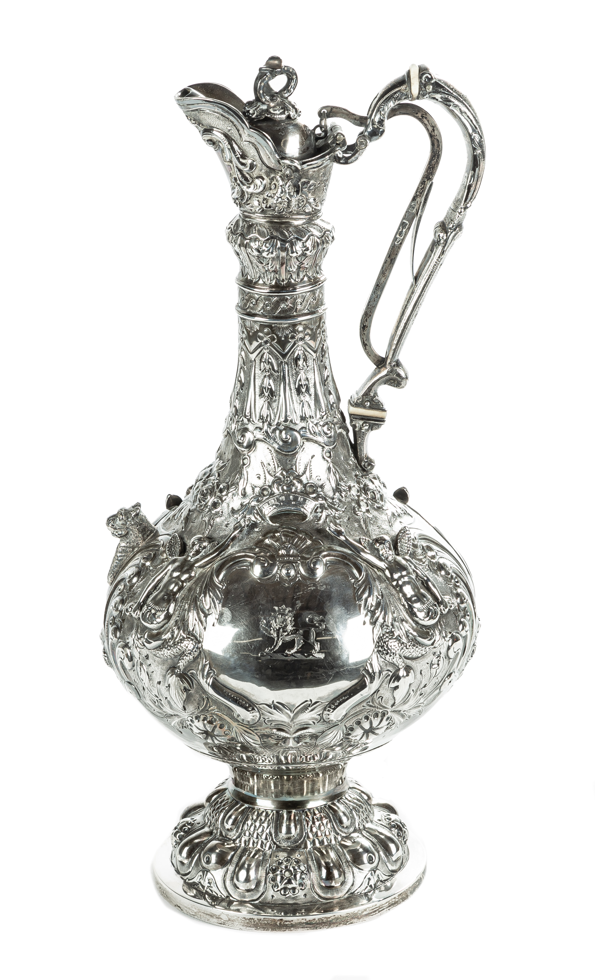 EDWARDIAN SILVER "ARMADA" PATTERN