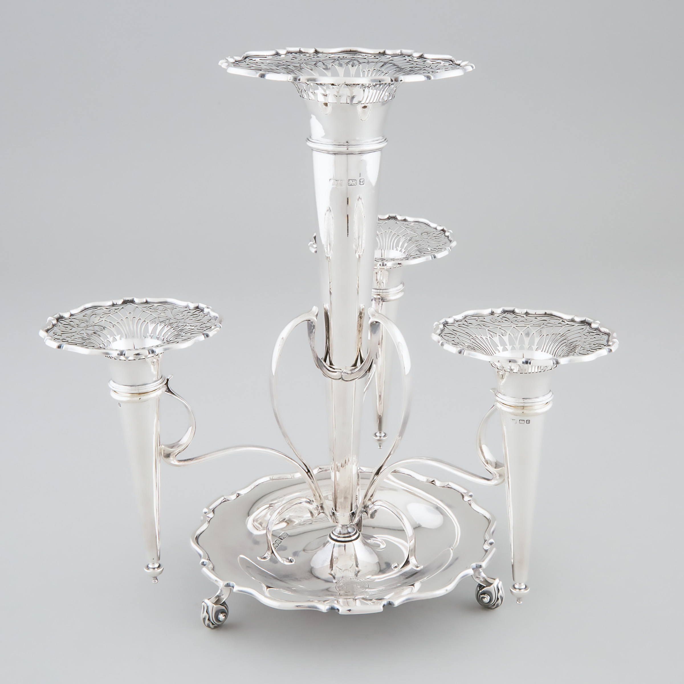 Edwardian Silver Epergne, Robert