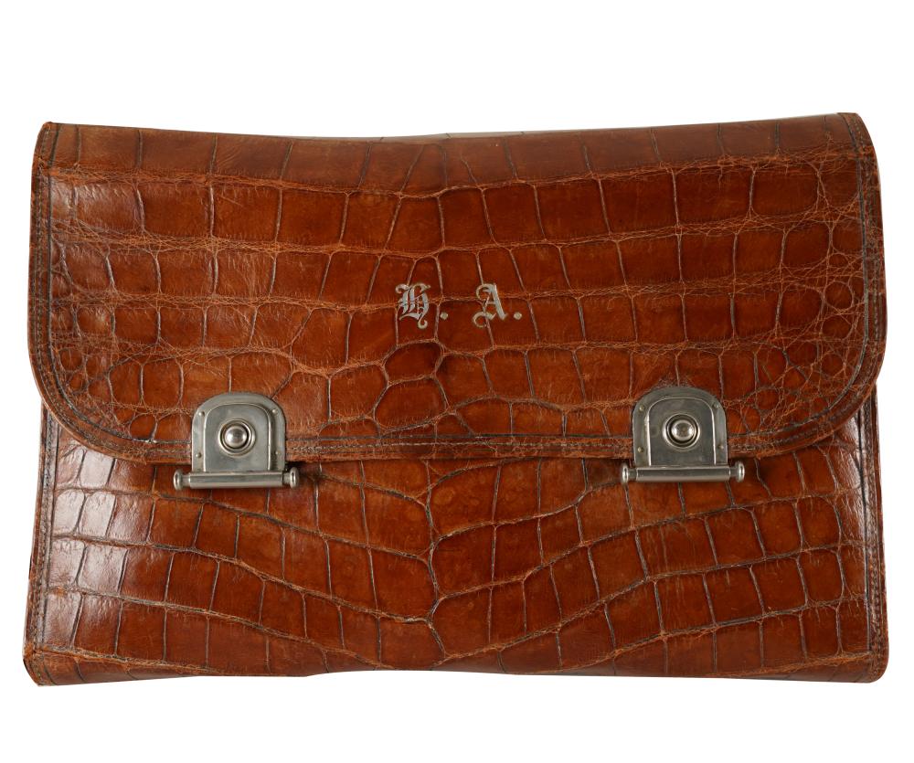 EDWARDIAN SILVER, GLASS & LEATHER