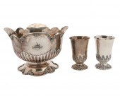 EDWARDIAN SILVER MONTEITH BOWL