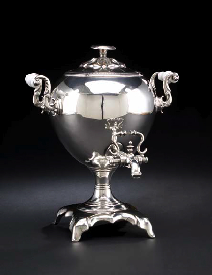 Edwardian Silverplate Tea Urn, 