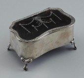 EDWARDIAN STERLING SILVER AND