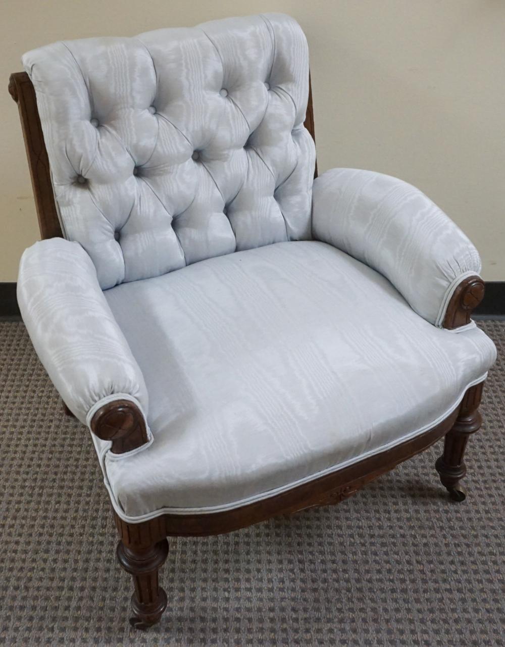 EDWARDIAN STYLE CARVED WOOD AND