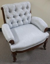 EDWARDIAN STYLE CARVED WOOD AN