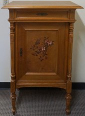 EDWARDIAN STYLE ENAMEL DECORAT